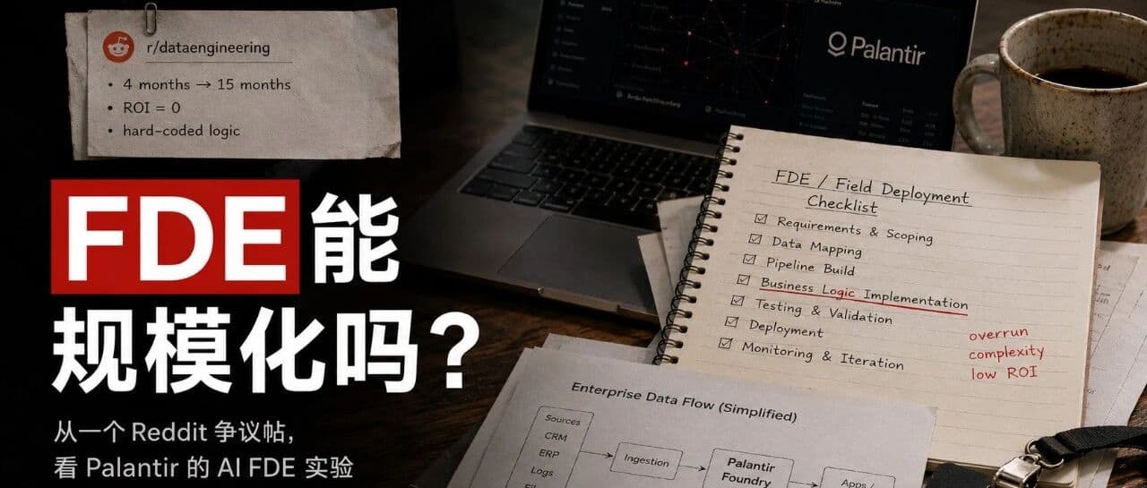 FDE 能规模化吗？Reddit 上的争议与 Palantir 的实验