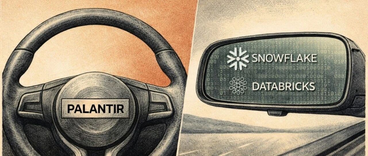 企业软件的权力，从“记录”转向“判断”——Palantir 陆续吃下了 Snowflake 和 Databricks 的合作
