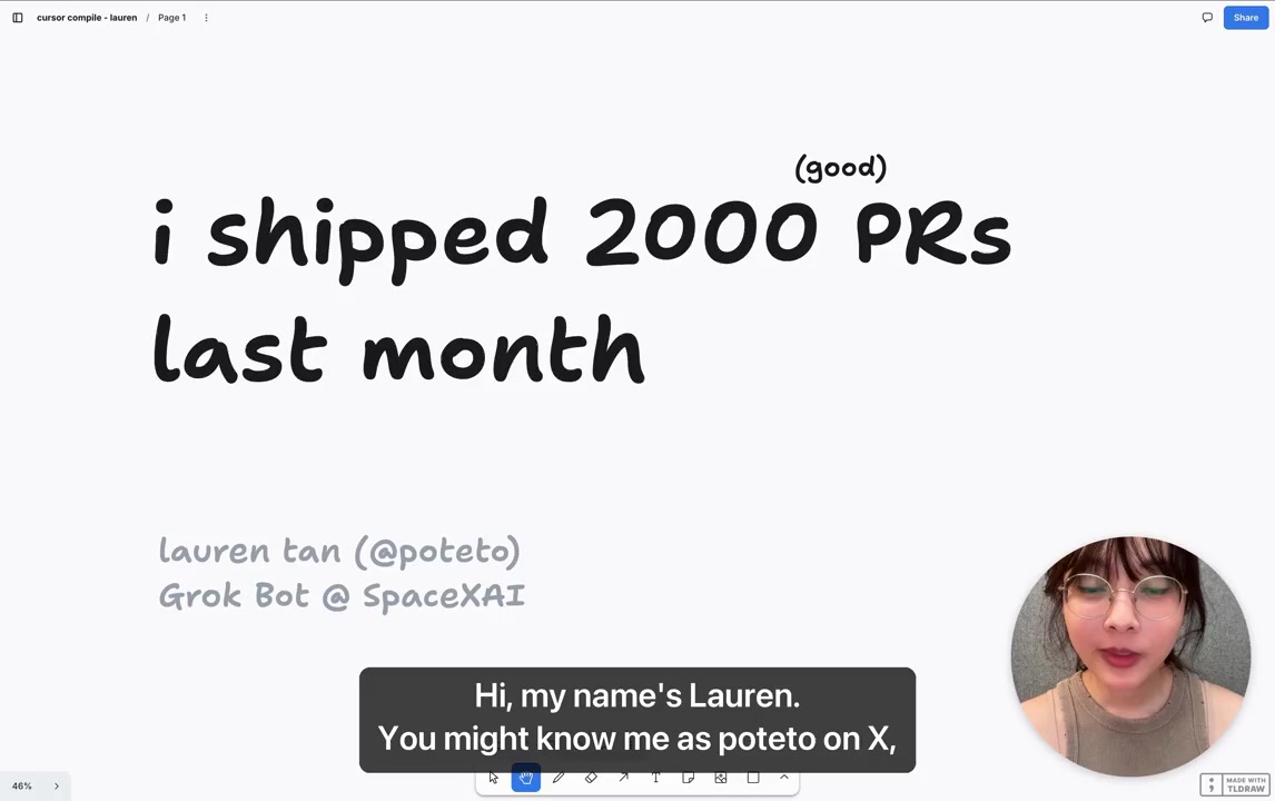 Lauren 怎么一个月往生产合进 2500 个 PR